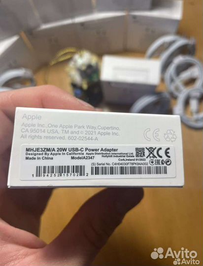 Зарядка на iPhone 20w