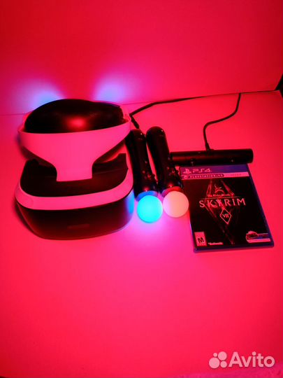 PlayStation VR+PS Move+Skyrim VR