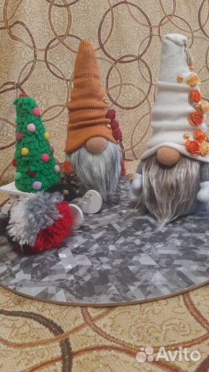 Гном интерьерный 2шт