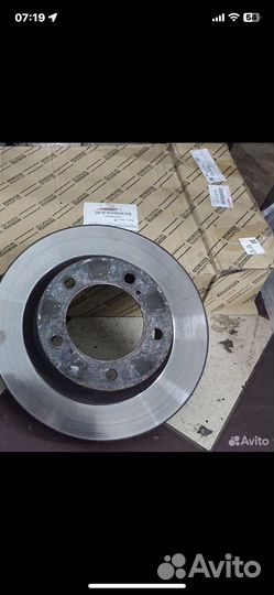 Диск тормозной передний toyota land cruiser 200