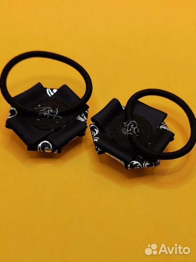 Резиночки для волос ручной работы