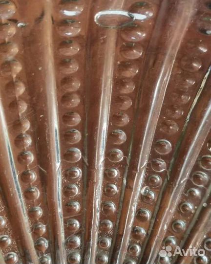 Ваза для фруктов старое стекло