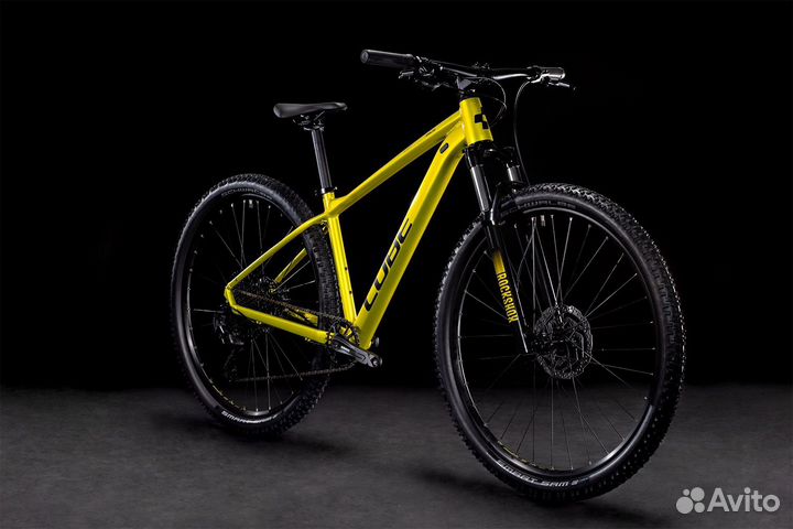 Велосипед Cube Analog (2022) flashlime'n'black