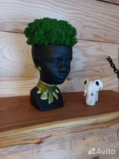 Продам кашпо негритянки