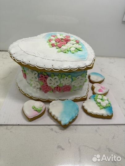 Имбирно-медовые пряники ручной работы