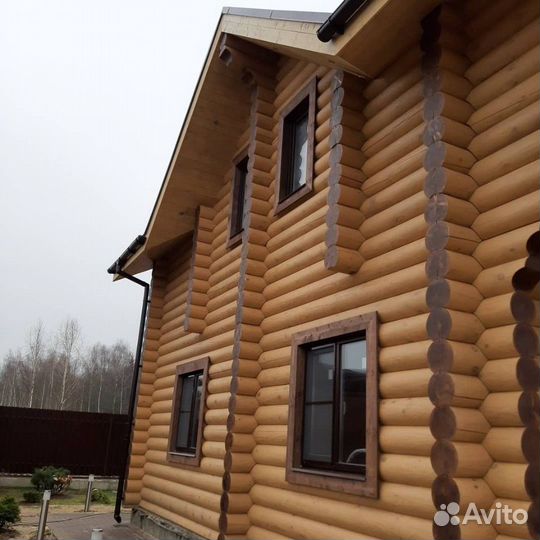 Отделка деревянных домов