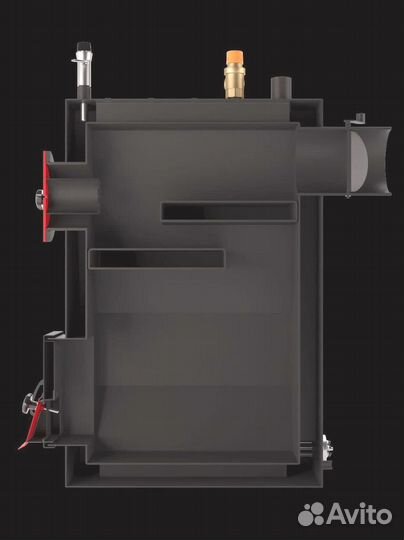 Твердотопливный котёл 100 квт