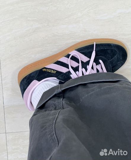 Adidas Spezial Black Clear Pink Gum