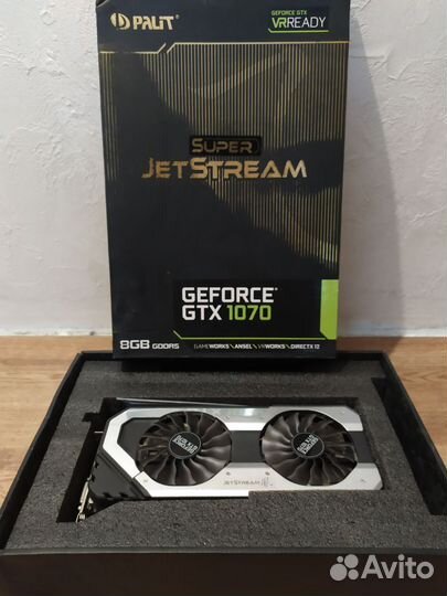 Видеокарта Palit GeForce GTX 1070 Super JetStream