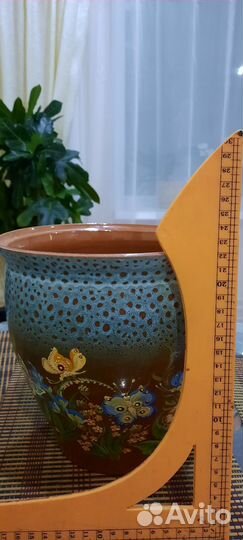 Горшок керамический для теста