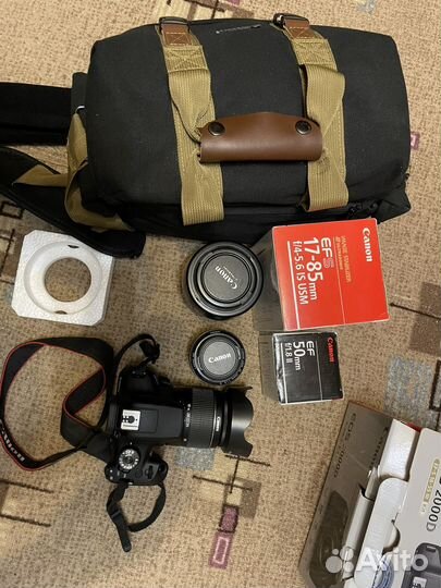 Фотоаппарат canon 2000d