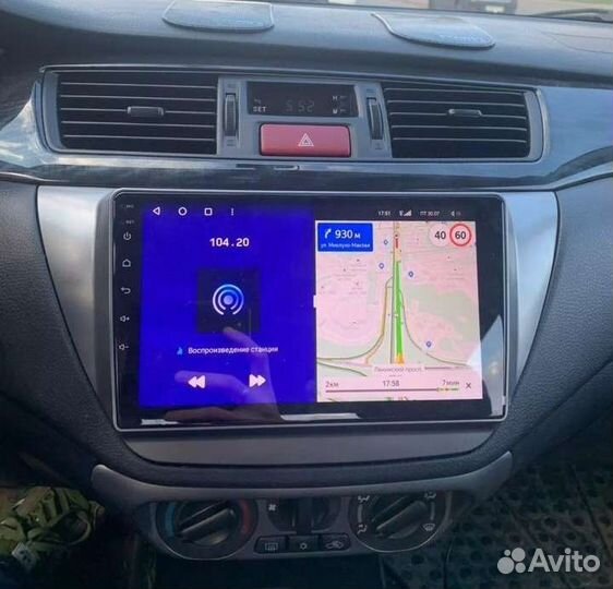 Mitsubishi Lancer 9 магнитола Android новая