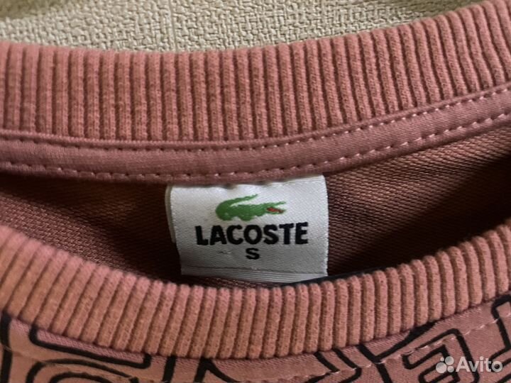 Новый свитшот Lacoste унисекс S размер