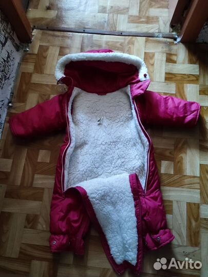 Зимний комбинезон для девочки