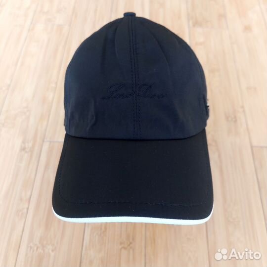 Кепка бейсболка Loro Piano premium чёрная