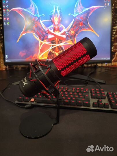 Микрофон hyperx quadcast