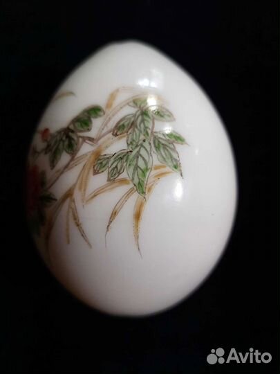 Яйцо пасхальное,стекло,19 век,Россия, 12 см