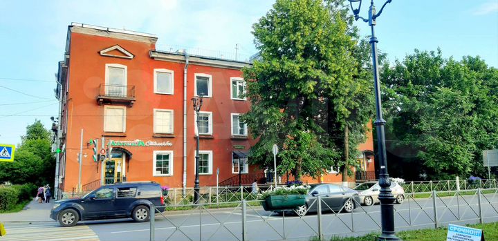 Комната 17,6 м² в 2-к., 2/3 эт.