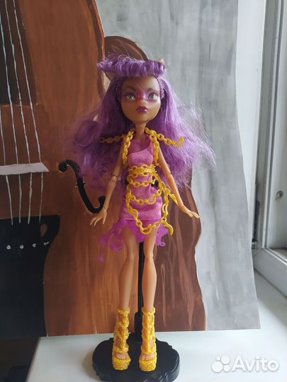 Кукла монстр хай клодин вульф