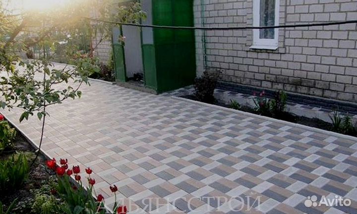 Тротуарная плитка с доставкой