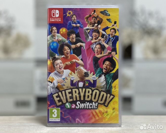 Everybody 1-2 Switch (Новый Картридж) Nsw