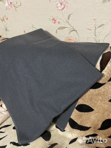 Ткань драп серый