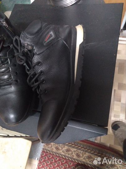 Ботинки зимние натуральная кожа,мех