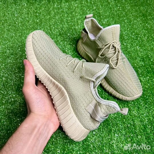 Кроссовки Adidas Yeezy Boost 350 хаки