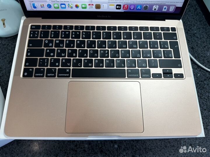 MacBook Air 13 2020 М1/16Gb/512SSD/28ц/Новье