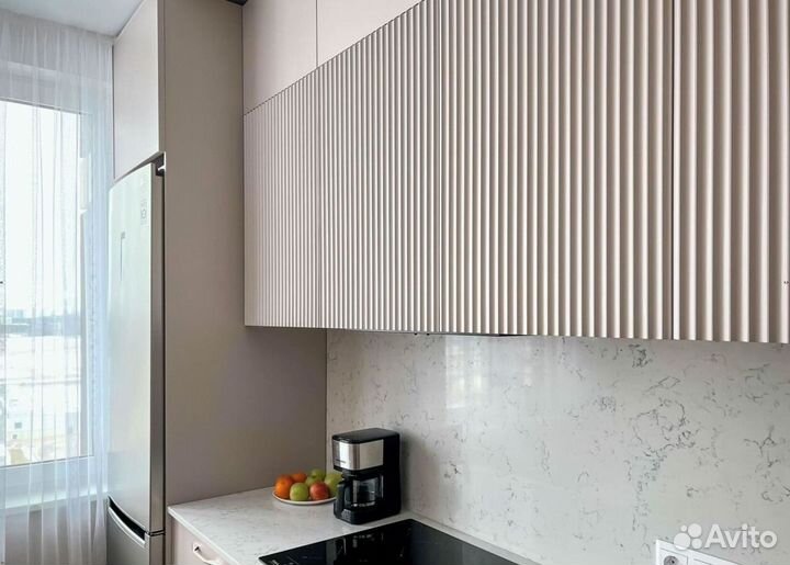 Кухня Розово-Алая напрямую от фабрики на заказ