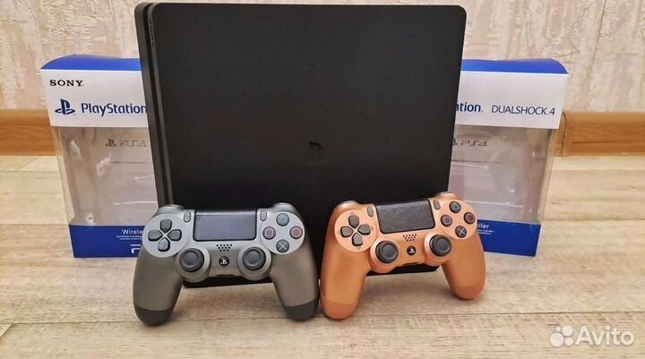 PS4 Slim /Fifa 23 и много других игр