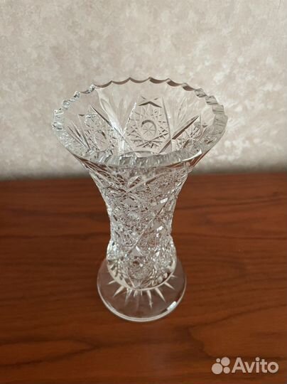 Хрустальная ваза Чехия