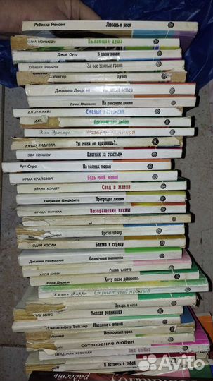 Любовные романы, мягкая обложка