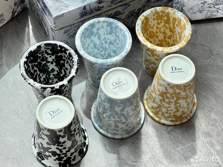 Стаканы из фарфора Dior