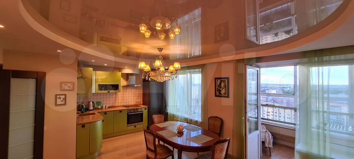 3-к. квартира, 100 м², 17/18 эт.