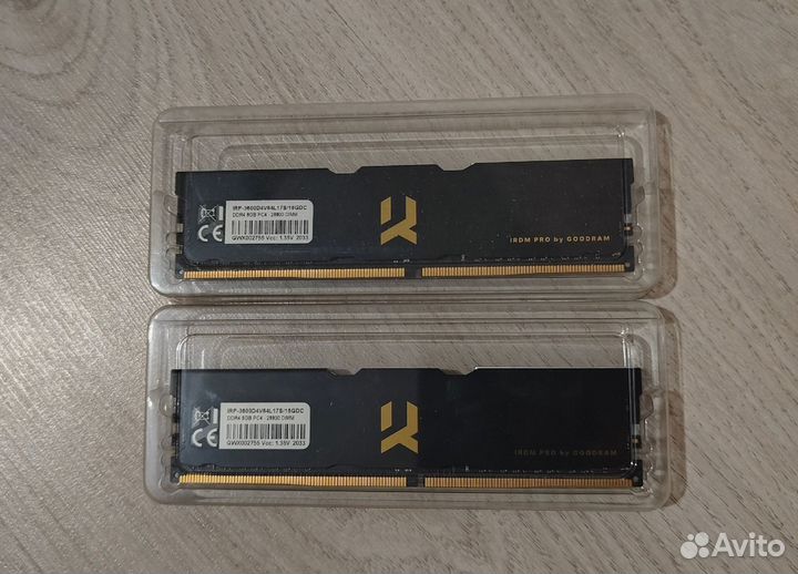 Оперативная память ddr4 Goodram Iridium Pro 3600