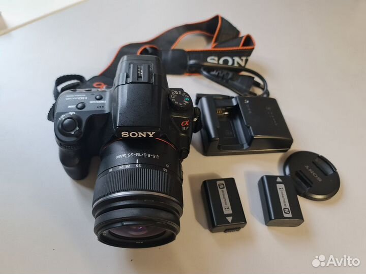 Фотоаппарат Sony Alpha A37 18-55mm