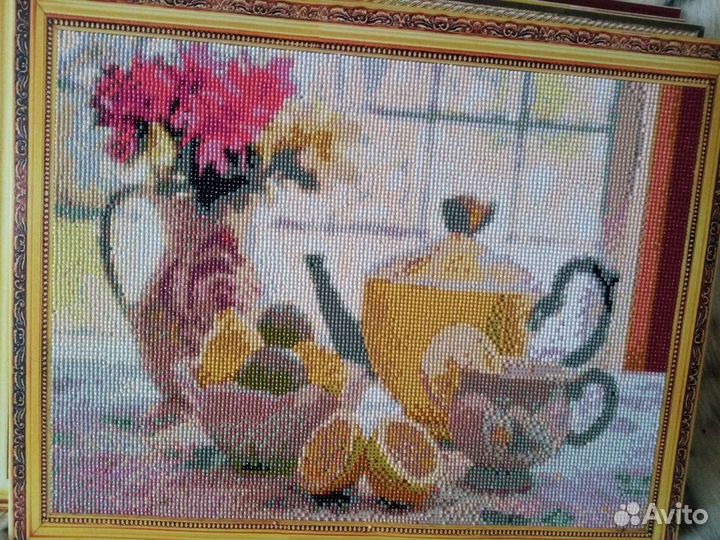 Картина алмазная мозаика готовая размер 40х50 см