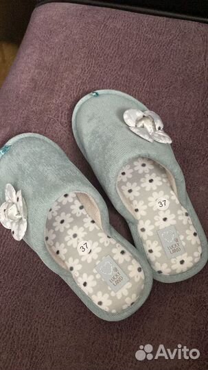 Женские домашние тапочки