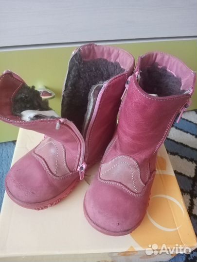 Сапоги зимние для девочки