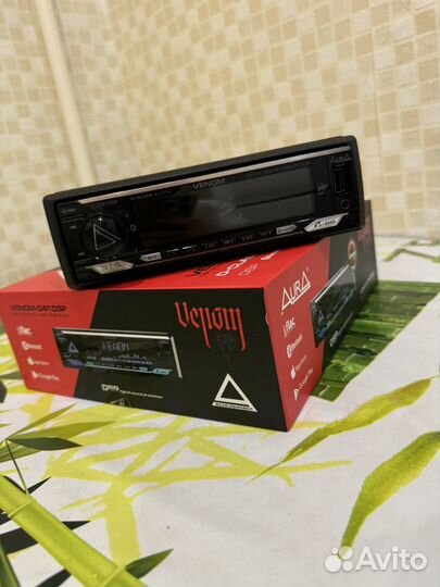 Магнитола Aura venom d41dsp 4*141w