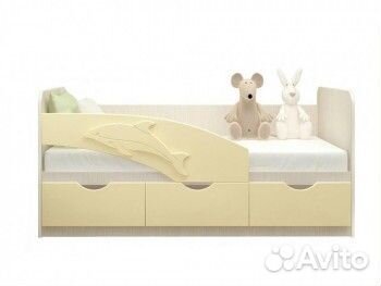 Детская кровать от 3 лет с бортиками