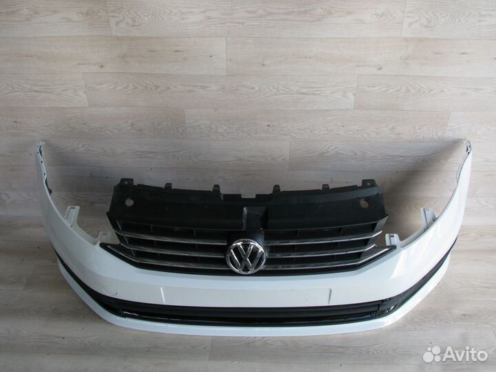 Volkswagen Polo 5 Бампер передний 2015-2020