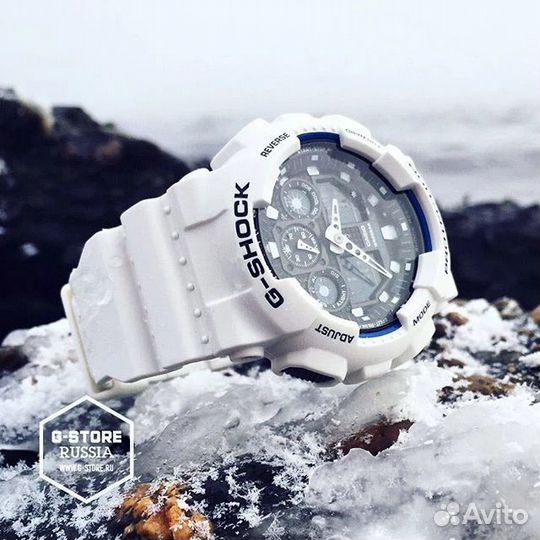 Мужские часы Casio G-Shock GA-100B-7A оригинал