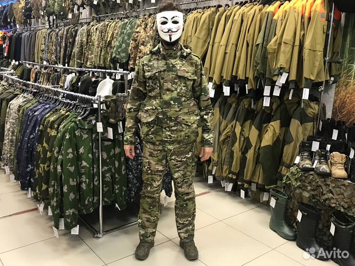 Костюм летний камуфляжный для охоты и рыбалки