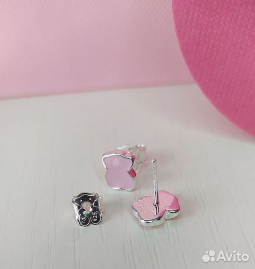 Серьги Tous с кварцитом