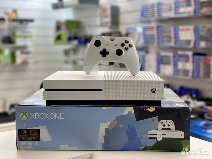 Xbox One S 500gb + гарантия