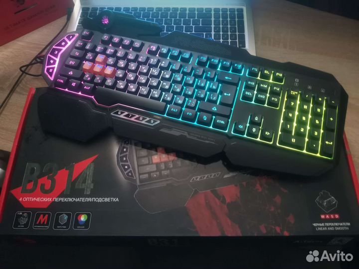 Игровая клавиатура bloody