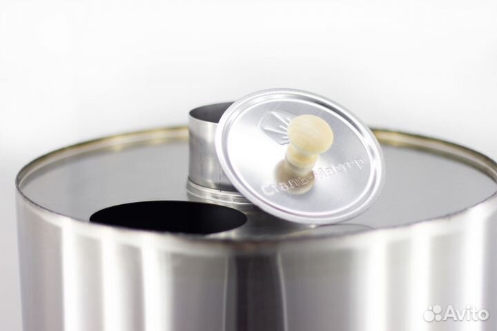 Бак на трубе сталь-мастер 70л D115мм (L1,0м)