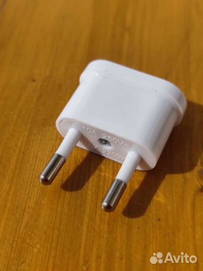 Переходник сетевой вилка с американского на евро